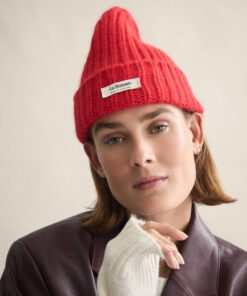 Le Bonnet Logo Beanie — Crimson