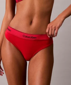 Calvin Klein Limited Edition Thong - Icon Cotton Modal Adrenaline Rush