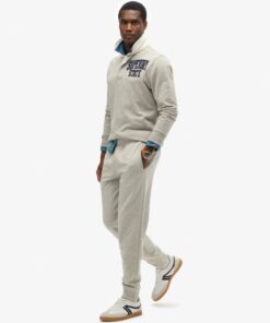 Superdry Essential Logo Joggers Varsity Grey Grindle