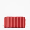 Fenella Smith Aria Purse Pink And Red Stripe