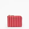 Fenella Smith Lucy Purse Pink And Red Stripe