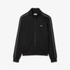 Lacoste Men's Paris Piqué Zip-Up Track Jacket Black