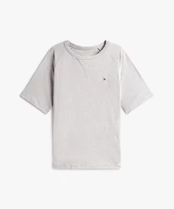 Tommy Hilfiger Essential Textured Lounge T-Shirt Light Grey Heather