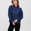 VMNILY LS DNM SHIRT DARK BLUE DENIM