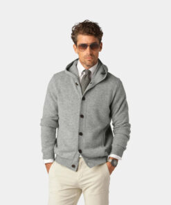 Wool Hoodie Light Grey