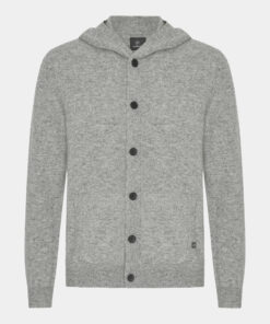 Wool Hoodie Light Grey