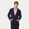 Knitted Merino Blazer Navy
