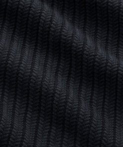 Merino Cable Blazer Navy