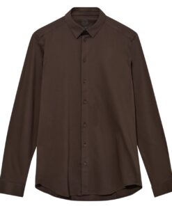 MMGMarco Jersey Shirt Chocolate Brown