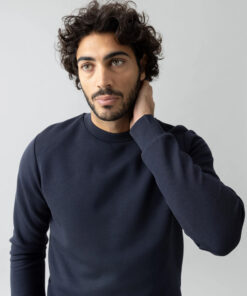 MMGAbel Crew Neck Sweat Salute Navy