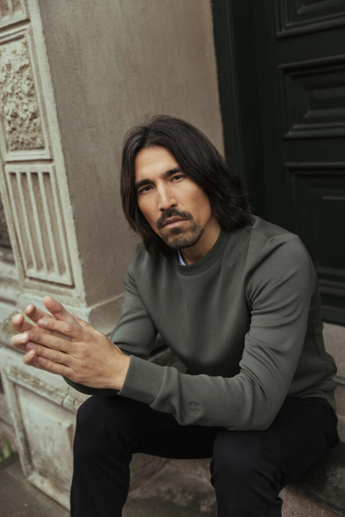 MMGAbel Crew Neck Sweat Dk Army Green