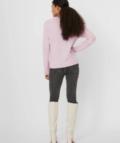 VMDOFFY LS O-Neck Blouse Ga Noos Purple Pastel Lavender