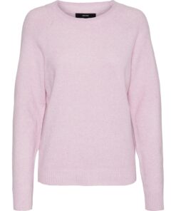 VMDOFFY LS O-Neck Blouse Ga Noos Purple Pastel Lavender