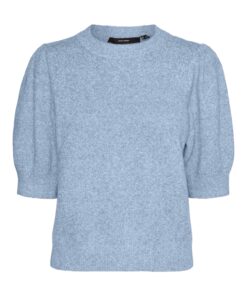 VMDOFFY 2/4 O-Neck Pullover Ga Noos Cashmere Blue
