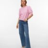 VMDOFFY 2/4 O-Neck Pullover Ga Noos Rose