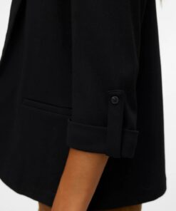 VMEVA 3/4 Loose Blazer Noos Black