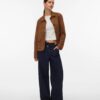 Vero Moda Vmjose Kelly Short Jacket Brown Cognac