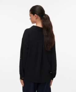 VMIZZY LS DETAIL SHIRT Black