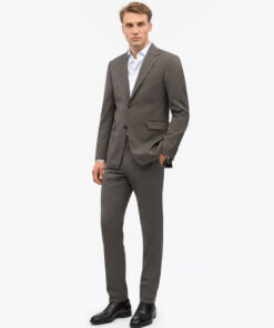 Tiger of Sweden Justin Semi Slim-Fit Jacket Dark Brown