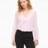 Viane Frill Top Cherry Blossom