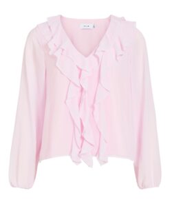 Viane Frill Top Cherry Blossom