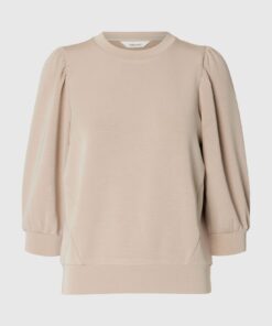 SLWTENNY 3/4 Sweat Top Noos Pure Cashmere