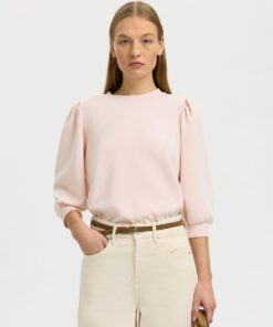 SLWTENNY 3/4 Sweat Top Pale Dogwood