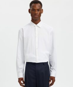 Selected Homme Slhreg Performance Shirt Bright White
