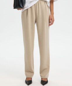 SLFTENNY Hw Pant Pure Cashmere