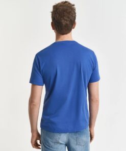 Gant Reg Shield T-Shirt Rich Blue