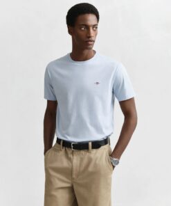Gant Reg Shield T-Shirt Fresh Blue
