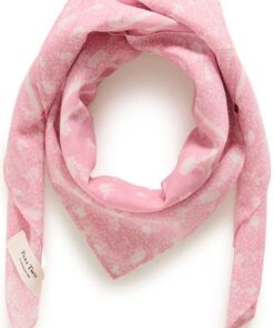 PhiPW Scarf Orchid Smoke Fragile Print