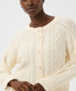 ZayraPW Cardigan Whisper White