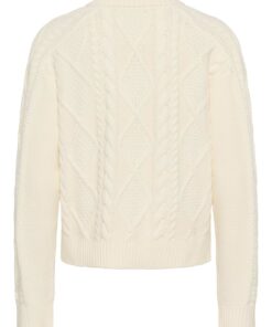 ZayraPW Cardigan Whisper White
