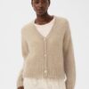Part Two ZendayaPW Cardigan Light Camel Melange