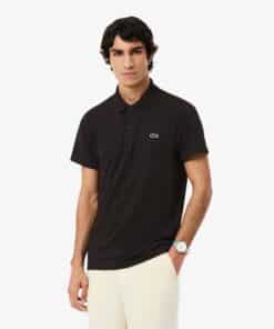 Lacoste Regular Fit Cotton Blend Polo Shirt Brown