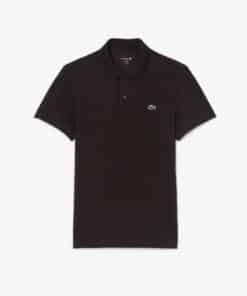 Lacoste Regular Fit Cotton Blend Polo Shirt Brown