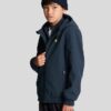 Lyle & Scott Boys Softshell Hooded Jacket Dark Navy