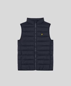Boys Lightweight Padded Gilet Dark Navy