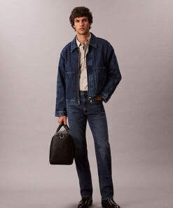 Calvin Klein Jeans Standard Straight Fit Jeans Oil Slick