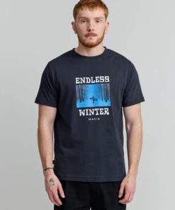 Endless T-shirt Carbon Black