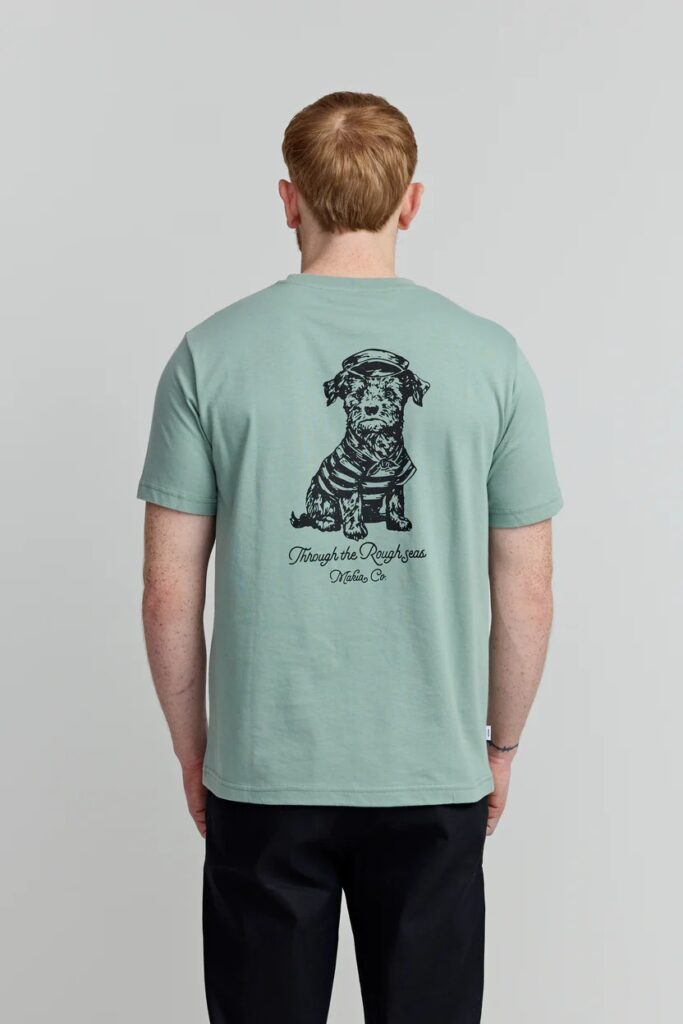 Makia Watchdog T-shirt Mineral Green