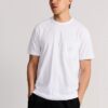 Makia Square Pocket T-Shirt White