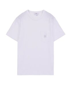 Square Pocket T-Shirt White