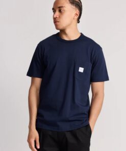 Square Pocket T-Shirt Dark Navy