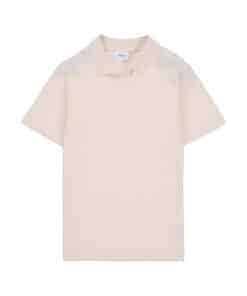 Makia Polo T-Shirt Natural White