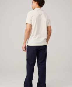 Makia Polo T-Shirt Natural White