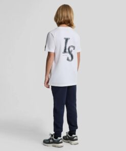 Lyle & Scott Boys Cotton Joggers Navy