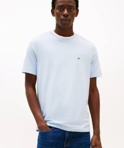 Tommy Hilfiger Ess Seasonal Reg Fit Solid Tee Sky Blue