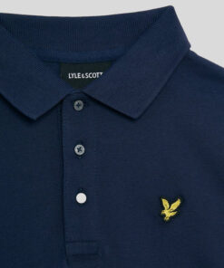 Lyle & Scott Boys Cotton Polo Shirt Navy